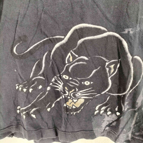 エドハーディー Ed Hardy 00S USA製 Y2K プリントTシャツ レディース M
