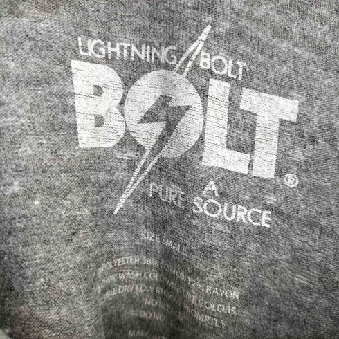 ライトニングボルト Lightning Bolt MADE IN USA バックロゴプリントTシャツ メンズ JPN:S