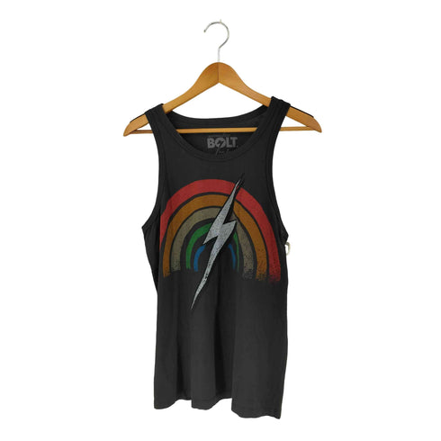 ライトニングボルト Lightning Bolt MADE IN USA フロントプリント タンクトップ メンズ JPN:S