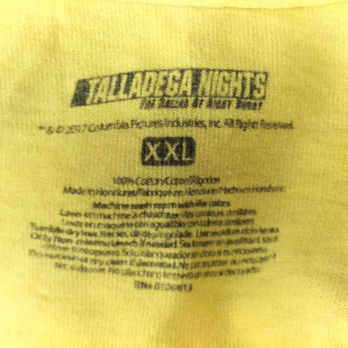 TALLADEGA NIGHTS フロントプリントクルーネックTシャツ メンズ XXL