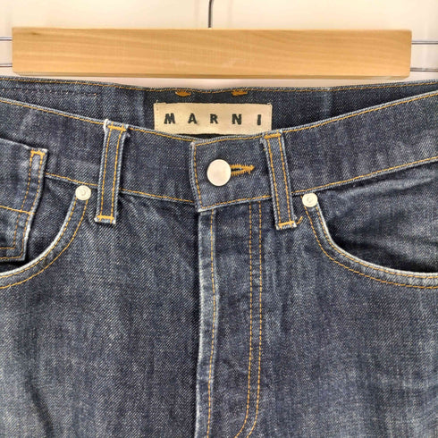 マルニ MARNI 15SS サイドラインペイントボタンフライデニム メンズ 32