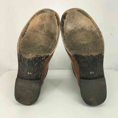 ヨウジヤマモトプールオム Yohji Yamamoto POUR HOMME 素材切り替えロングブーツ メンズ 4