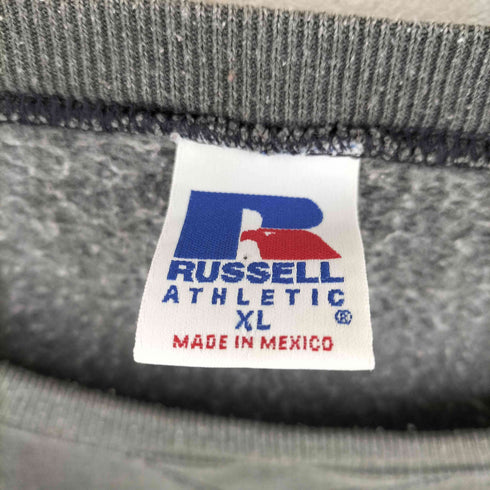 ラッセルアスレチック RUSSELL ATHLETIC 00S メキシコ製 カレッジチームロゴプリント スウェット メンズ XL