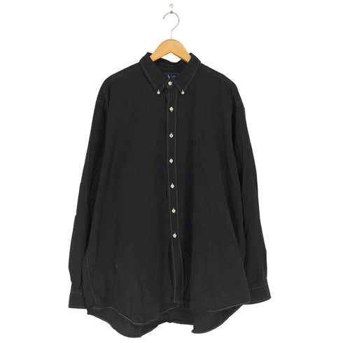 ラルフローレン RALPH LAUREN 90s- BLAKE ポニー刺繍BDシャツ メンズ XXL