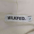 ミルクフェド MILKFED. SPRAY LOGO SWEAT HOODIE MILKFED レディース JPN:L