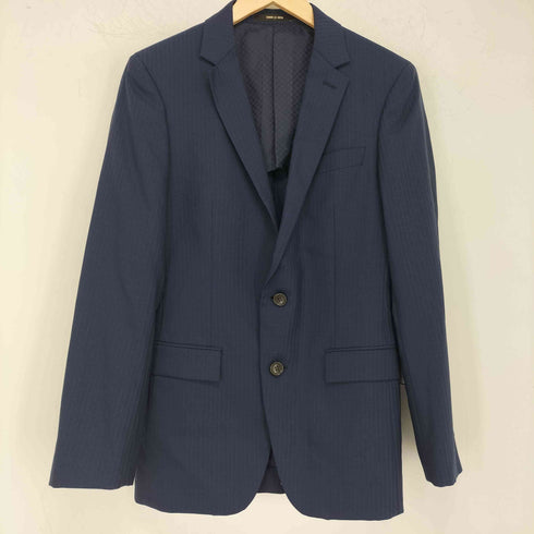 コムサメン COMME CA MEN ピンストライプスーツ セットアップ メンズ S