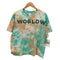 ハフ HUF WORLDWIDE TIEDYE RELAX T-SHIRT フロント プリント タイダイ Tシャツ レディース import:M