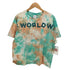 ハフ HUF WORLDWIDE TIEDYE RELAX T-SHIRT フロント プリント タイダイ Tシャツ レディース import:M