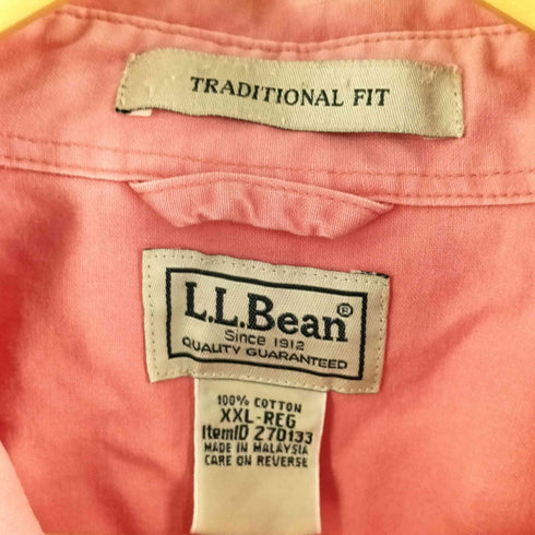 エルエルビーン L.L.Bean TRADITIONAL FIT 両フラップ L/Sシャツ メンズ JPN:XXL