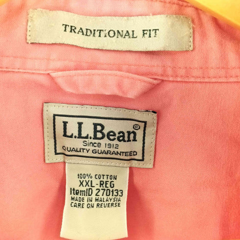エルエルビーン L.L.Bean TRADITIONAL FIT 両フラップ L/Sシャツ メンズ JPN:XXL