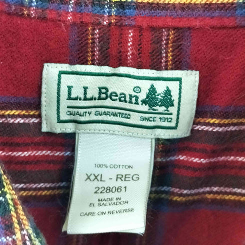エルエルビーン L.L.Bean チェック ボタンダウンシャツ メンズ JPN:XXL