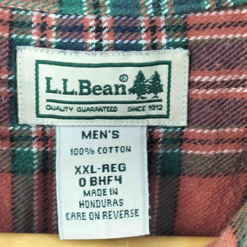 エルエルビーン L.L.Bean チェック ボタンダウンシャツ メンズ JPN:XXL