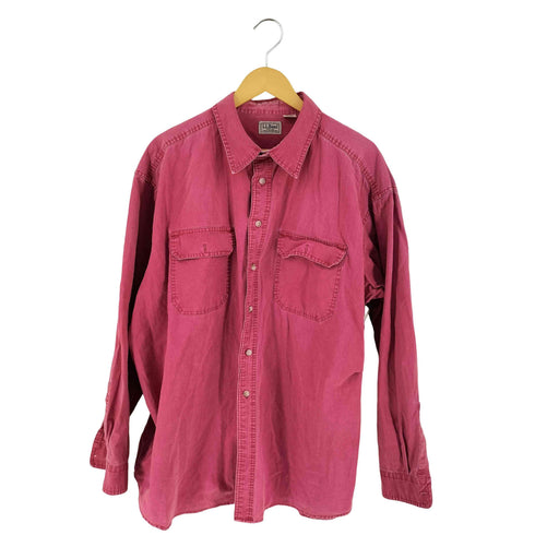 エルエルビーン L.L.Bean ガーメントダイ ワークシャツ メンズ JPN:XXL