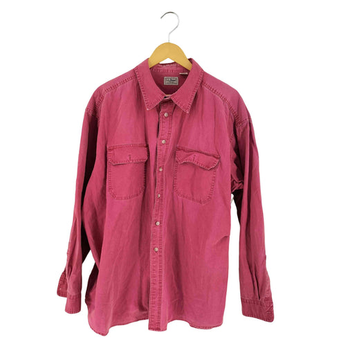 エルエルビーン L.L.Bean ガーメントダイ ワークシャツ メンズ JPN:XXL