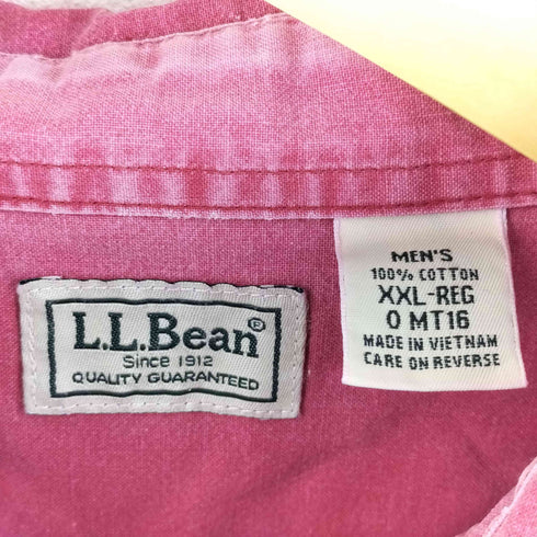 エルエルビーン L.L.Bean ガーメントダイ ワークシャツ メンズ JPN:XXL