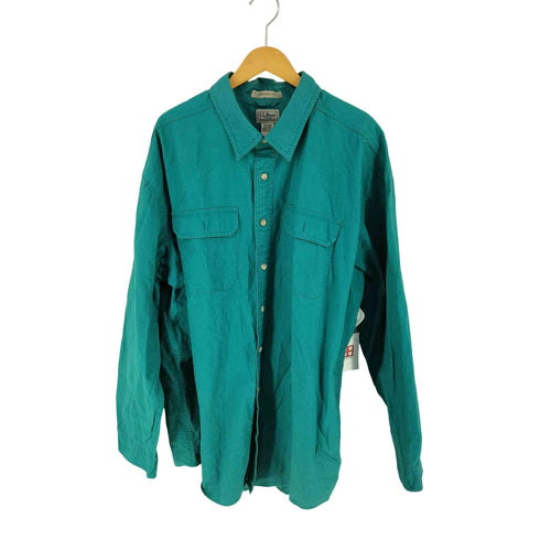 エルエルビーン L.L.Bean TRADITIONAL FIT 両フラップ L/Sシャツ メンズ JPN:XXL