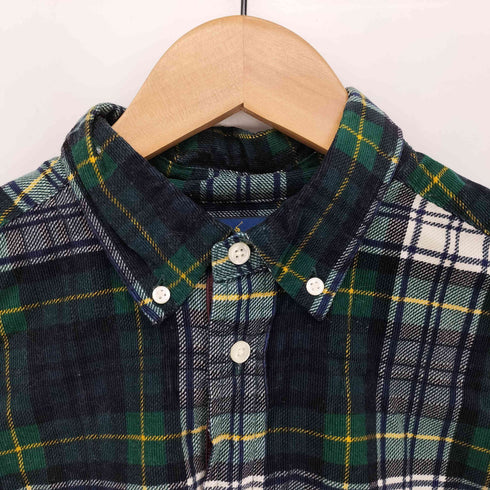 ラルフローレン RALPH LAUREN ポニー 刺繍 L/S プリント コーデュロイ ボタンダウン シャツ メンズ XL(18-20)