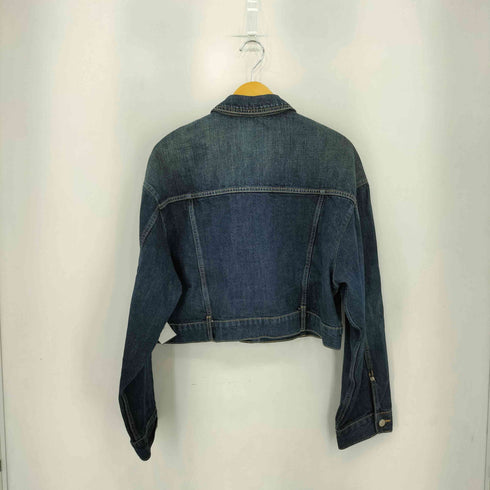 ザラ ZARA フロントボタン ハート デニムジャケット レディース L