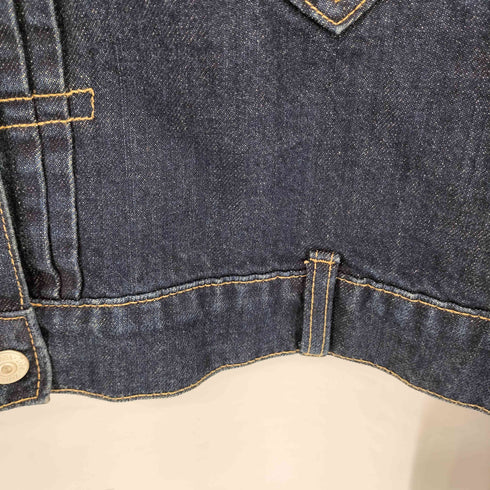 ザラ ZARA フロントボタン ハート デニムジャケット レディース L
