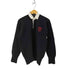 ポロラルフローレン POLO RALPH LAUREN ウール100% エンブレム ニットポロ メンズ import:M