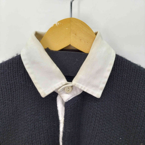 ポロラルフローレン POLO RALPH LAUREN ウール100% エンブレム ニットポロ メンズ import:M