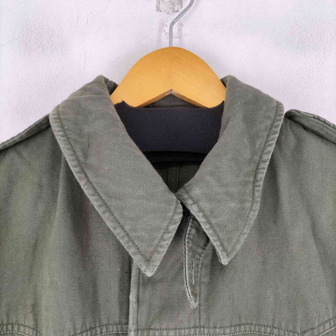 ユーロミリタリー Euro military ハンガリー軍 ミリタリーハーフコート フィールドコート メンズ EUR:52