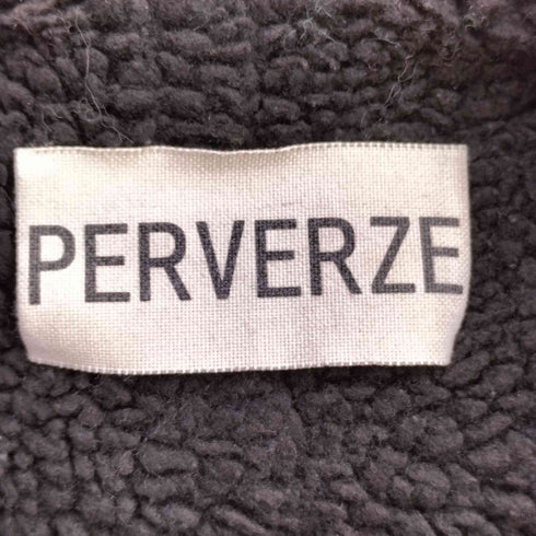 パーバーズ PERVERZE 2WAY ムートンコート ボア ジャケット レディース
