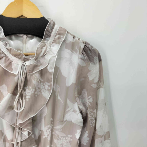 エイミーイストワール eimy istoire Julia flower フリルロングワンピース レディース JPN:S
