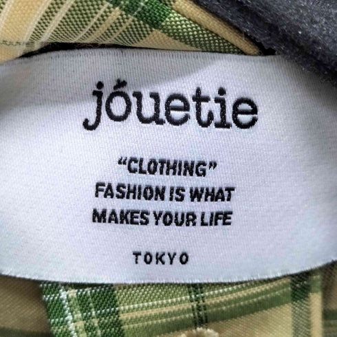ジュエティ jouetie 23SS フリルロングシャツワンピース レディース JPN:M