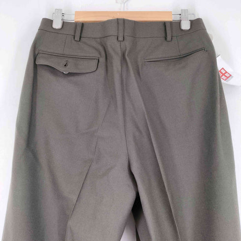 LEGPOINT 2タック インタック ウールスラックス 裾ダブル YZIP メンズ 82