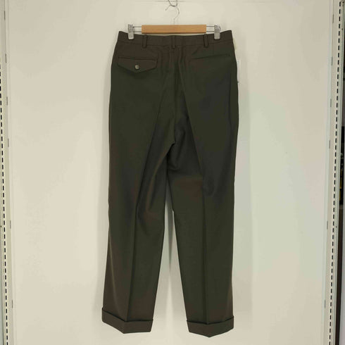 LEGPOINT 2タック インタック ウールスラックス 裾ダブル YZIP メンズ 82