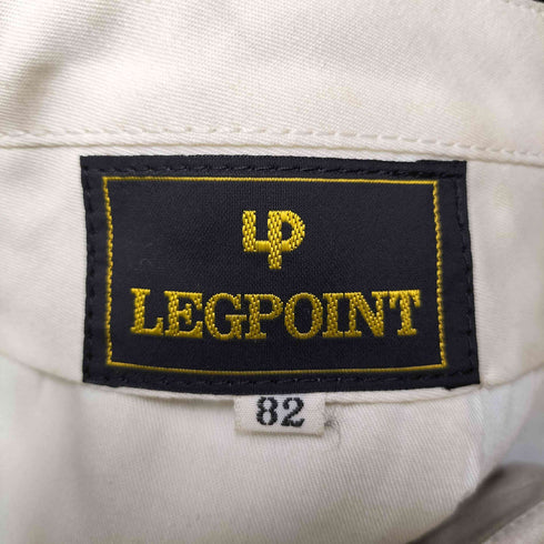 LEGPOINT 2タック インタック ウールスラックス 裾ダブル YZIP メンズ 82