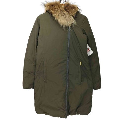 ウールリッチ WOOLRICH ラクーンファー ダウンコート レディース JPN:S