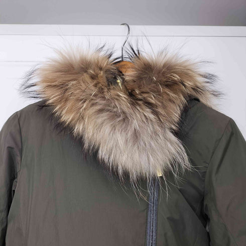 ウールリッチ WOOLRICH ラクーンファー ダウンコート レディース JPN:S