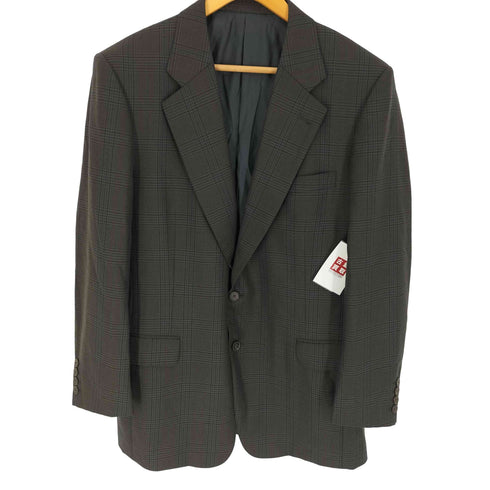 アクアスキュータム AQUASCUTUM グレンチェック 2B テーラードジャケット メンズ AB7