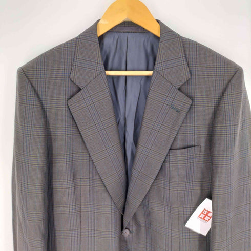 アクアスキュータム AQUASCUTUM グレンチェック 2B テーラードジャケット メンズ AB7