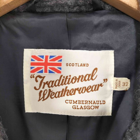 トラディショナルウェザーウェア Traditional Weatherwear 別注 BAWTRY バウトリー 4ボタン ダブルブレストコート レディース 32