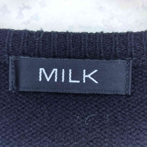 ミルク MILK フロントリボンカーディガン レディース
