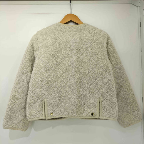 トラディショナルウェザーウェア Traditional Weatherwear ARKLEY ノーカラー ボア フリースジャケット レディース JPN:34