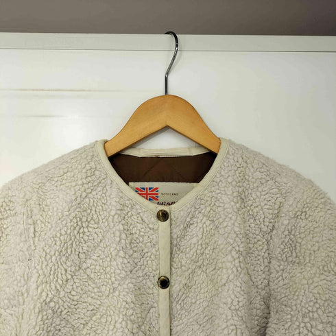 トラディショナルウェザーウェア Traditional Weatherwear ARKLEY ノーカラー ボア フリースジャケット レディース JPN:34
