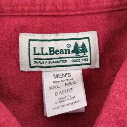 エルエルビーン L.L.Bean シャモアクロスシャツ メンズ JPN:XXL