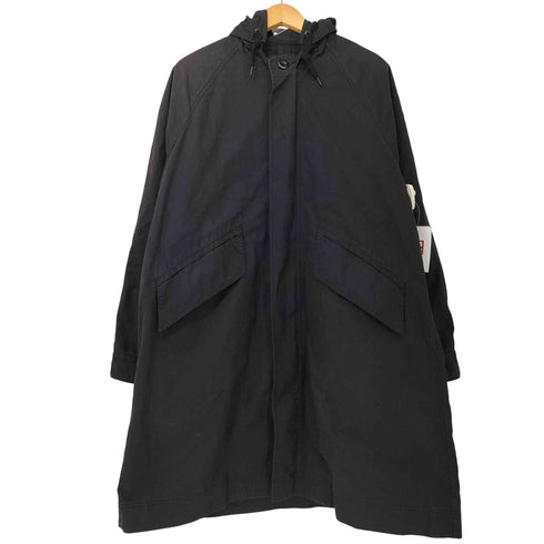 エムエイチエル MHL. HIGHCOUNT COTTON POPLIN COAT ダウンライナー テントラインコート モッズコート メンズ import:M