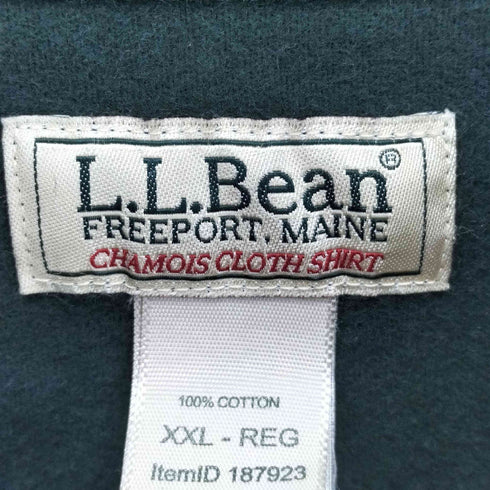 エルエルビーン L.L.Bean Chamois Cloth Shirt シャモアクロスシャツ メンズ JPN:XXL