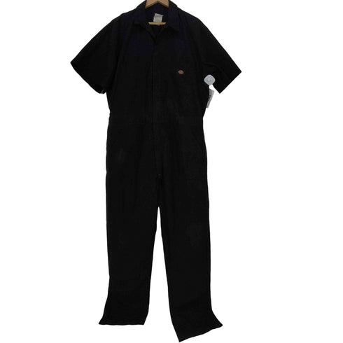 ディッキーズ Dickies ワーク つなぎ オールインワン 半袖 メンズ L