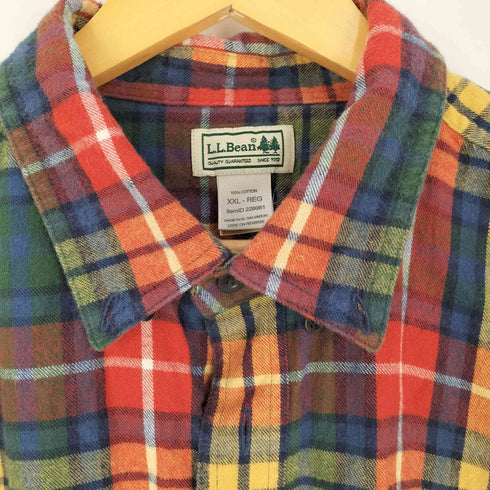 エルエルビーン L.L.Bean チェック ボタンダウンシャツ メンズ JPN:XXL
