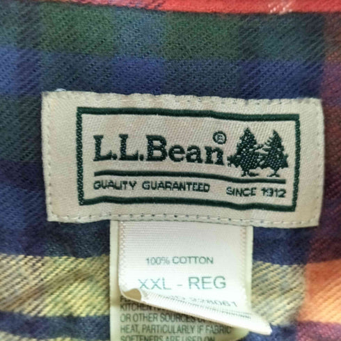 エルエルビーン L.L.Bean チェック ボタンダウンシャツ メンズ JPN:XXL