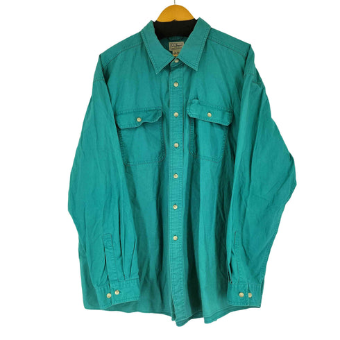 エルエルビーン L.L.Bean TRADITIONAL FIT 両フラップ L/Sシャツ メンズ JPN:XXL