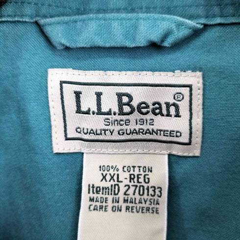 エルエルビーン L.L.Bean TRADITIONAL FIT 両フラップ L/Sシャツ メンズ JPN:XXL