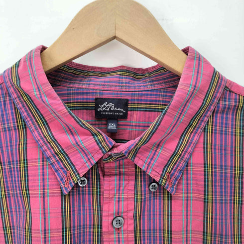 エルエルビーン L.L.Bean 復刻 筆記体タグ ボタンダウン チェックシャツ メンズ JPN:XXL
