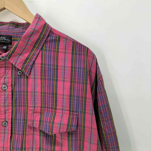 エルエルビーン L.L.Bean 復刻 筆記体タグ ボタンダウン チェックシャツ メンズ JPN:XXL